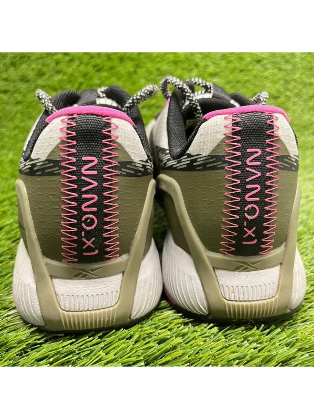 Reebok Nano X1 Adventure Womens Size 7.5 Gray Composite Toe Safety Work Shoes
